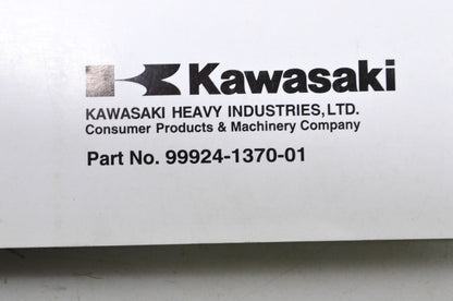 OEM Kawasaki 99924-1370-01 Service Manual KSF50B NOS