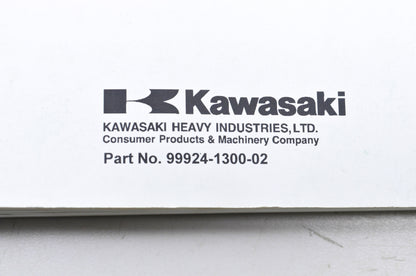 OEM Kawasaki 99924-1300-02 Service Manual KLX400A NOS