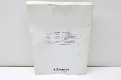 OEM Kawasaki 99924-1311-03 Service Manual ZX600K/ZX636B