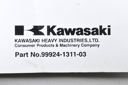 OEM Kawasaki 99924-1311-03 Service Manual ZX600K/ZX636B