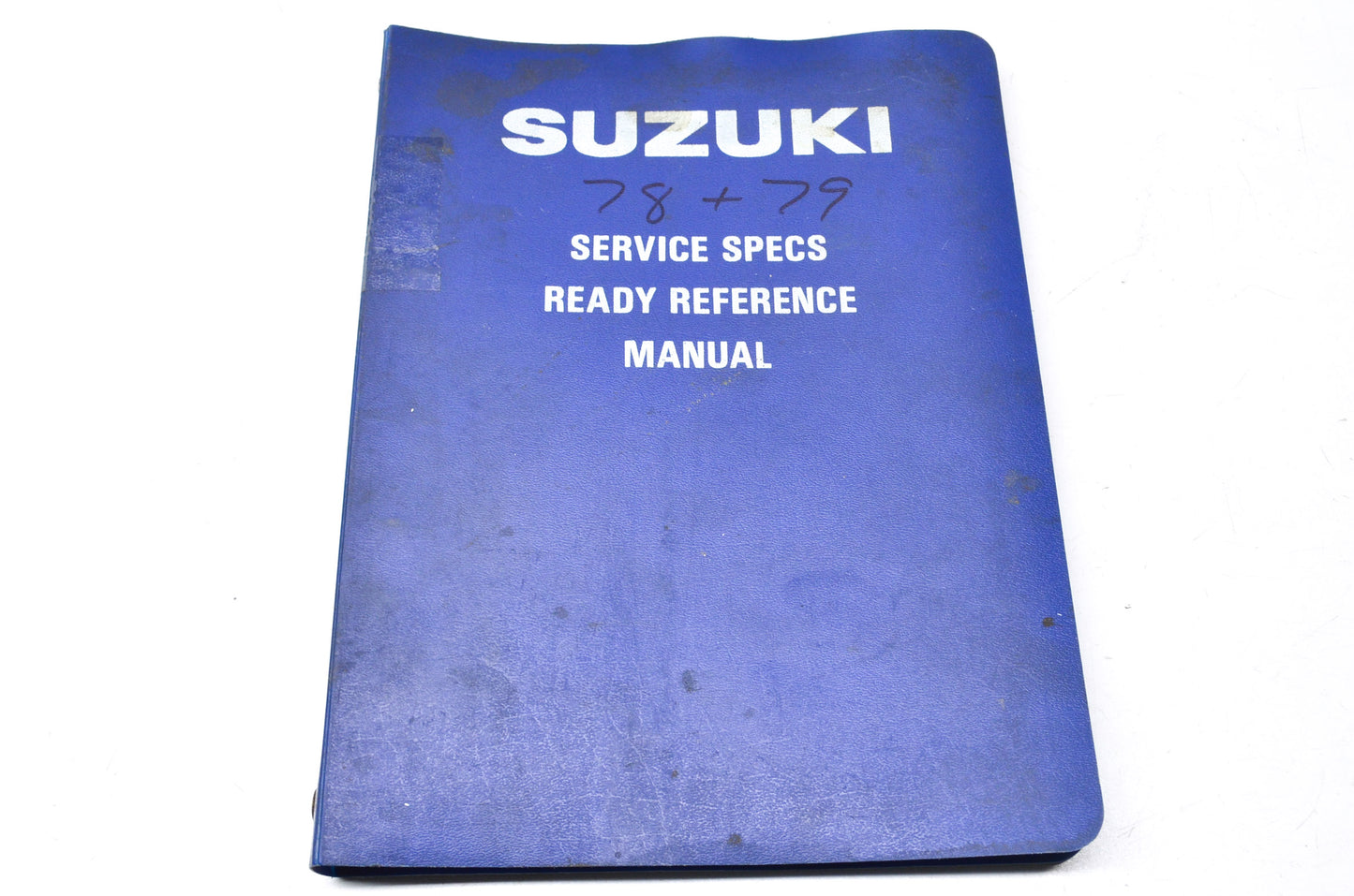 OEM Suzuki 99923-00739 1978 'C' Models Ready Reference & Service Specifications