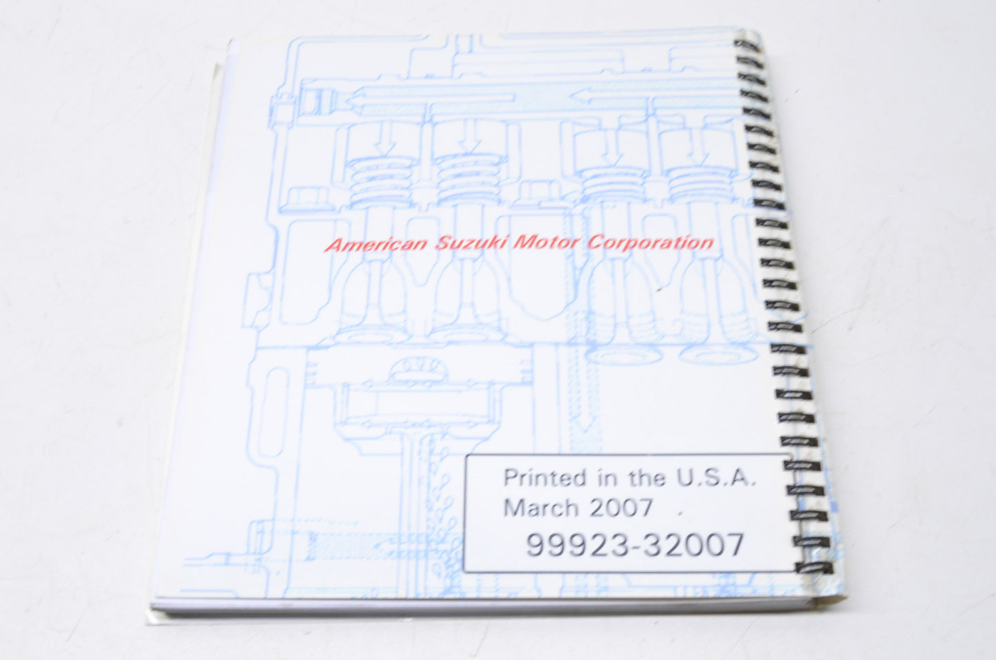 OEM Suzuki 99923-32007 Motorcycle & ATV Ready Reference Manual 2007 'K7' Models