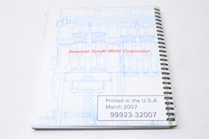 OEM Suzuki 99923-32007 Motorcycle & ATV Ready Reference Manual 2007 'K7' Models