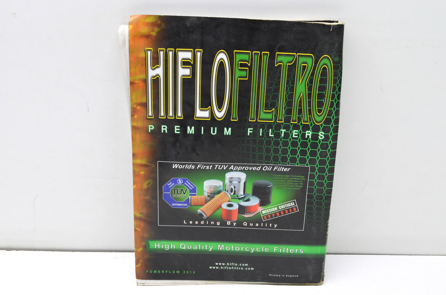 Hiflofiltro Application Guide 2010