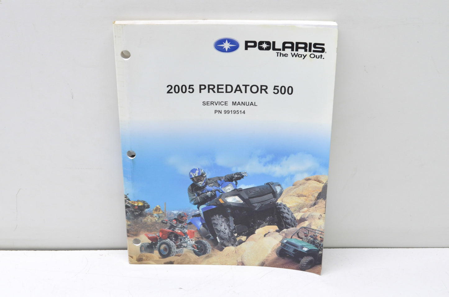 OEM Polaris 9919514 Service Manual 05 Predator 500