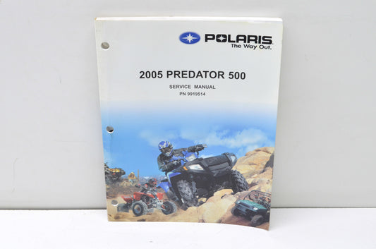 OEM Polaris 9919514 Service Manual 05 Predator 500