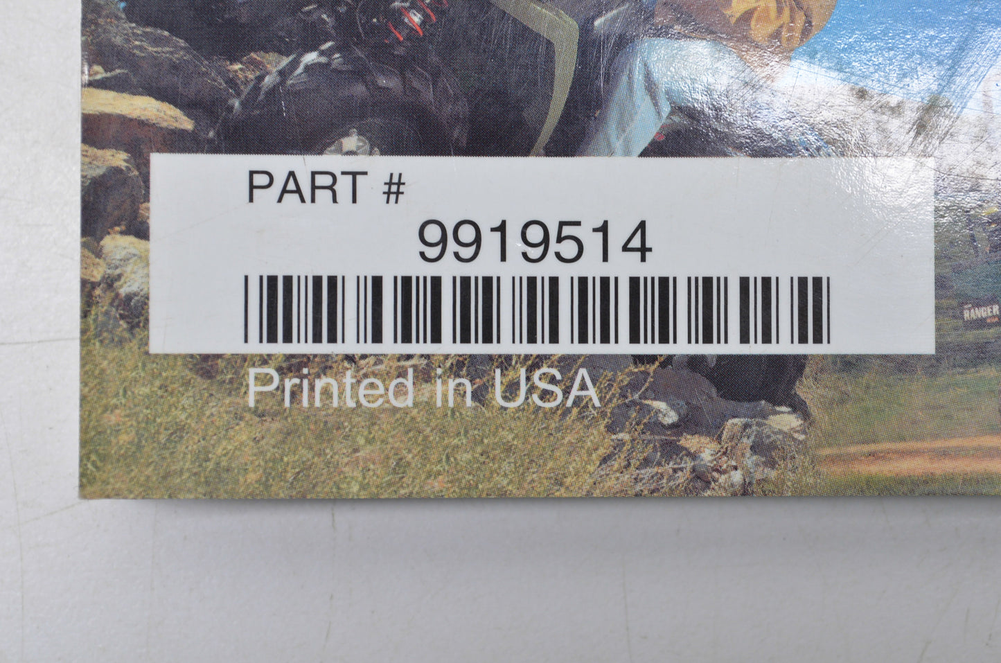 OEM Polaris 9919514 Service Manual 05 Predator 500