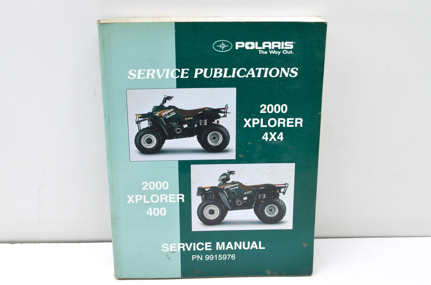 OEM Polaris 9915976 Service Manual 00 XPLORER 250/400