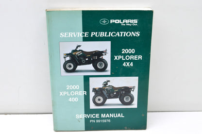 OEM Polaris 9915976 Service Manual 00 XPLORER 250/400