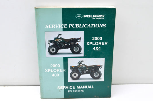OEM Polaris 9915976 Service Manual 00 XPLORER 250/400