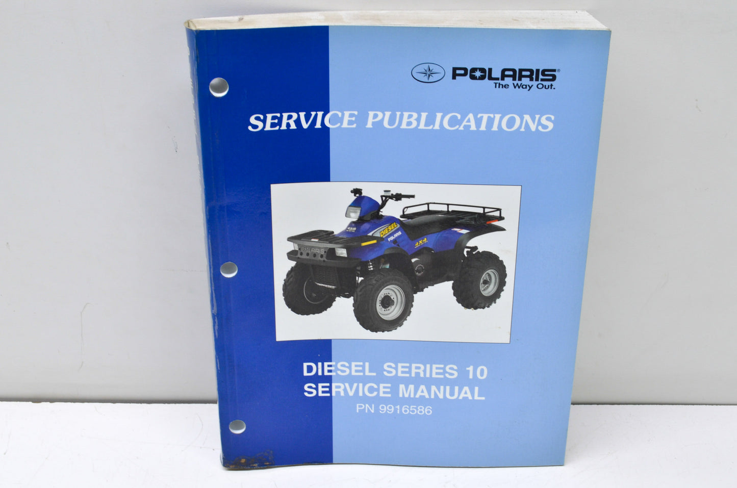 OEM Polaris 9916586 Service Manual 01 Diesel