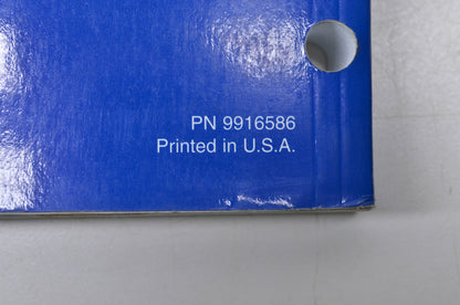 OEM Polaris 9916586 Service Manual 01 Diesel