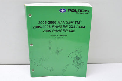 OEM Polaris 9920214 Service Manual 06 Ranger 500 2X4/4X4/TM NOS