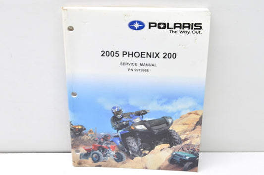 OEM Polaris 9919968 Service Manual 05 Phoenix 200