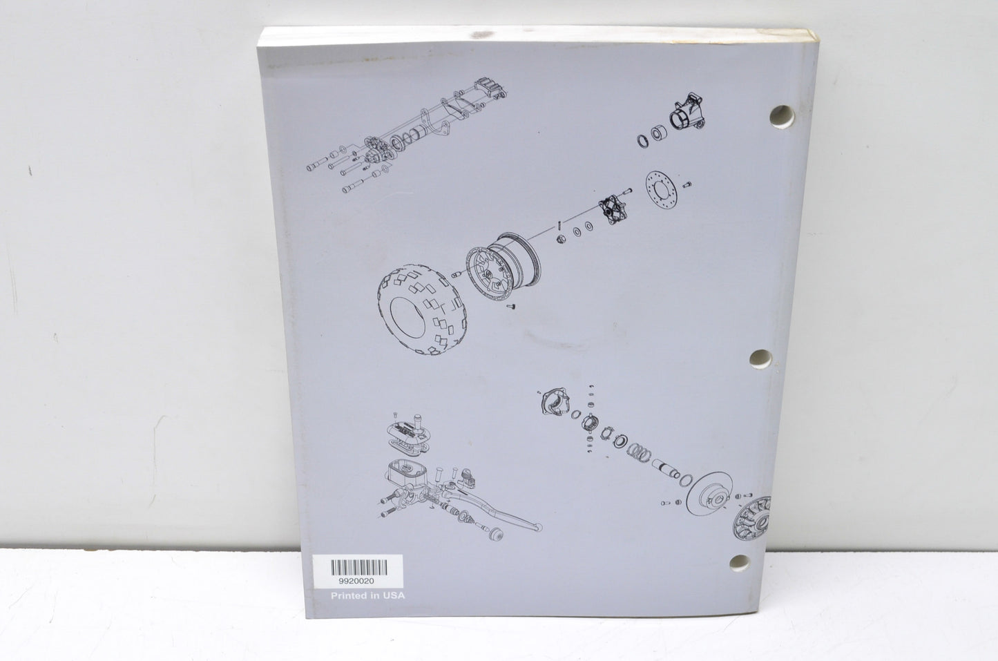 OEM Polaris 9920020 Service Manual 06 Sportsman 700
