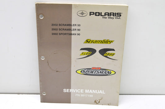 OEM Polaris 9917199 Service Manual 02 Youth