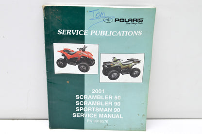 OEM Polaris 9916576 Service Manual Sportsman 90/Scrambler 50