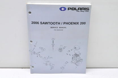 OEM Polaris 9920248 Service Manual 06 Sawtooth 200