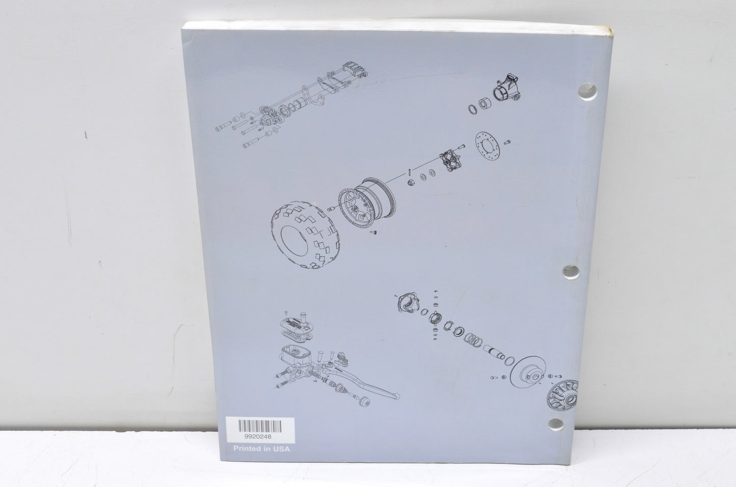 OEM Polaris 9920248 Service Manual 06 Sawtooth 200