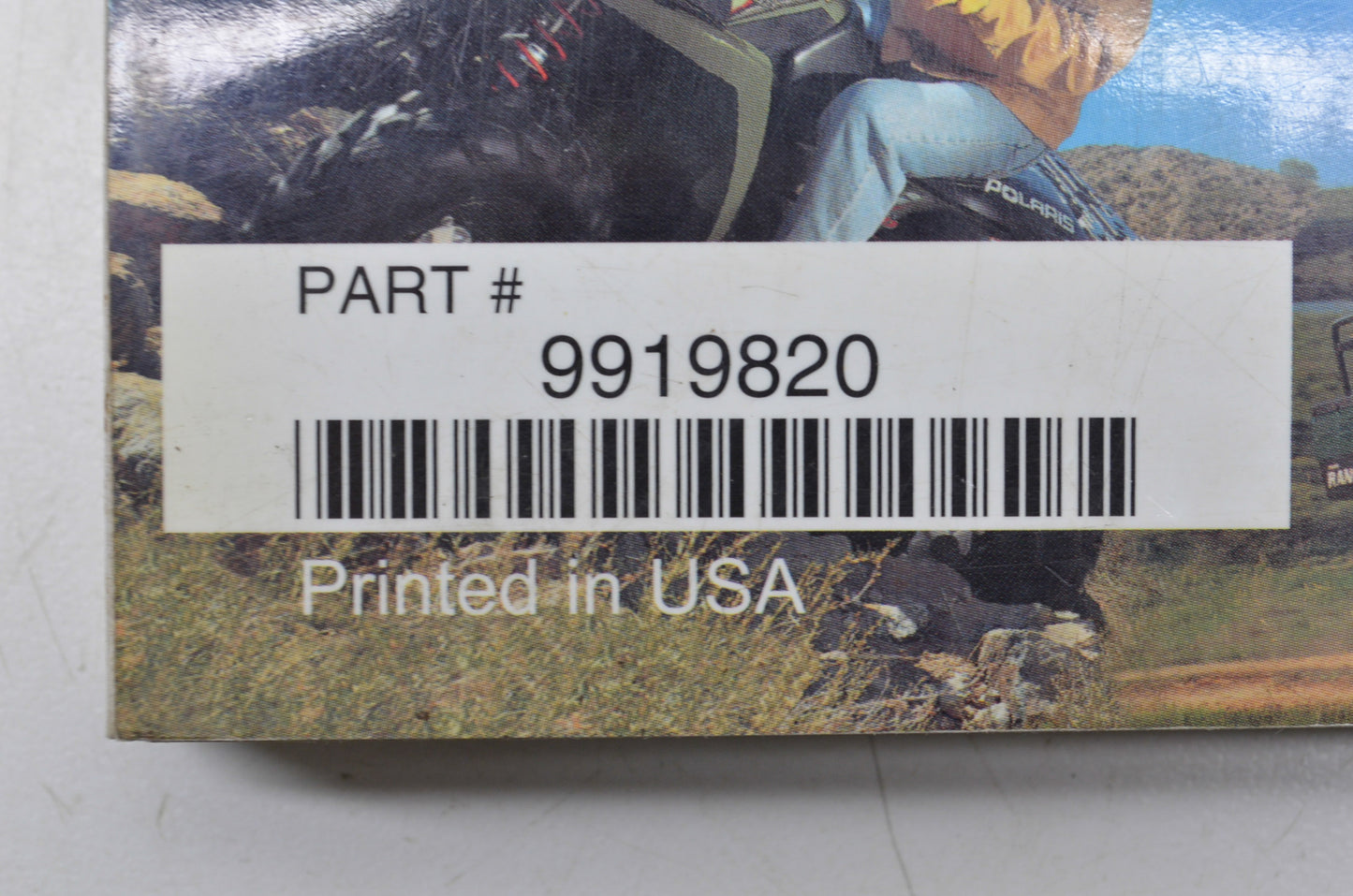 OEM Polaris 9919820 Service Manual 06 Sportsman 700,800 EFI