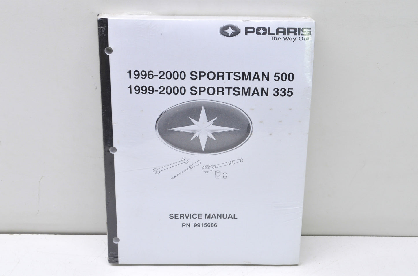 New OEM Polaris 1996-2000 Sportsman 500, 1999-2000 Sportsman 335 Service Manual