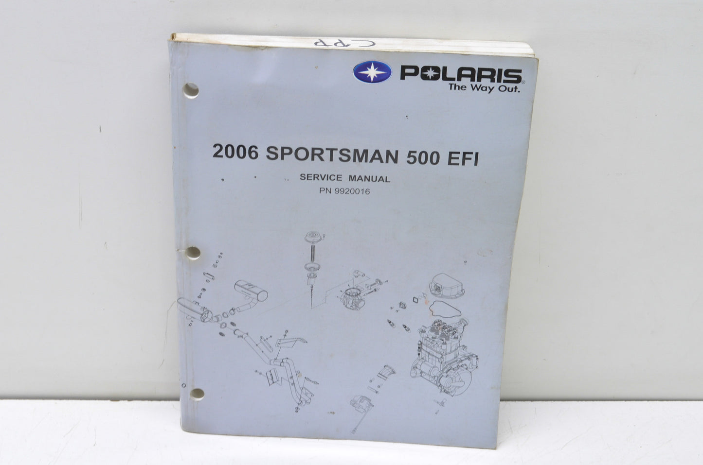 OEM Polaris 9920016 Service Manual 06 Sportsman 500 EFI