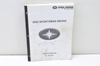 OEM Polaris 9917202 Service Manual 2002 Sportsman 400/500
