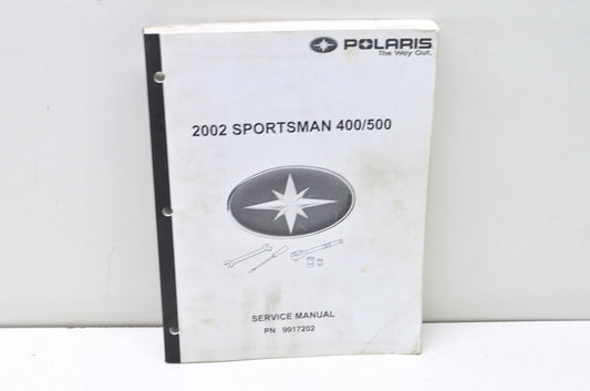 OEM Polaris 9917202 Service Manual 2002 Sportsman 400/500
