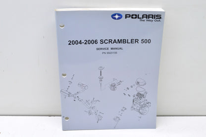 OEM Polaris 9920156 Service Manual 06 Scrambler 500 4X4 NOS