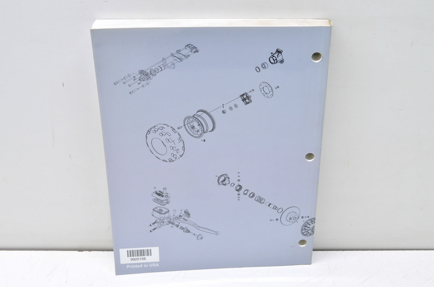 OEM Polaris 9920156 Service Manual 06 Scrambler 500 4X4 NOS