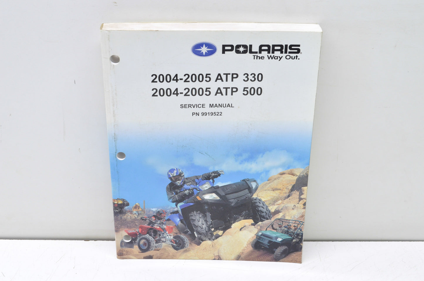 OEM Polaris 9919522 Service Manual 04-05 ATP 330/500