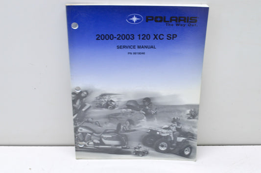 OEM Polaris 9918046 Service Manual 2000-2015 120 Youth NOS