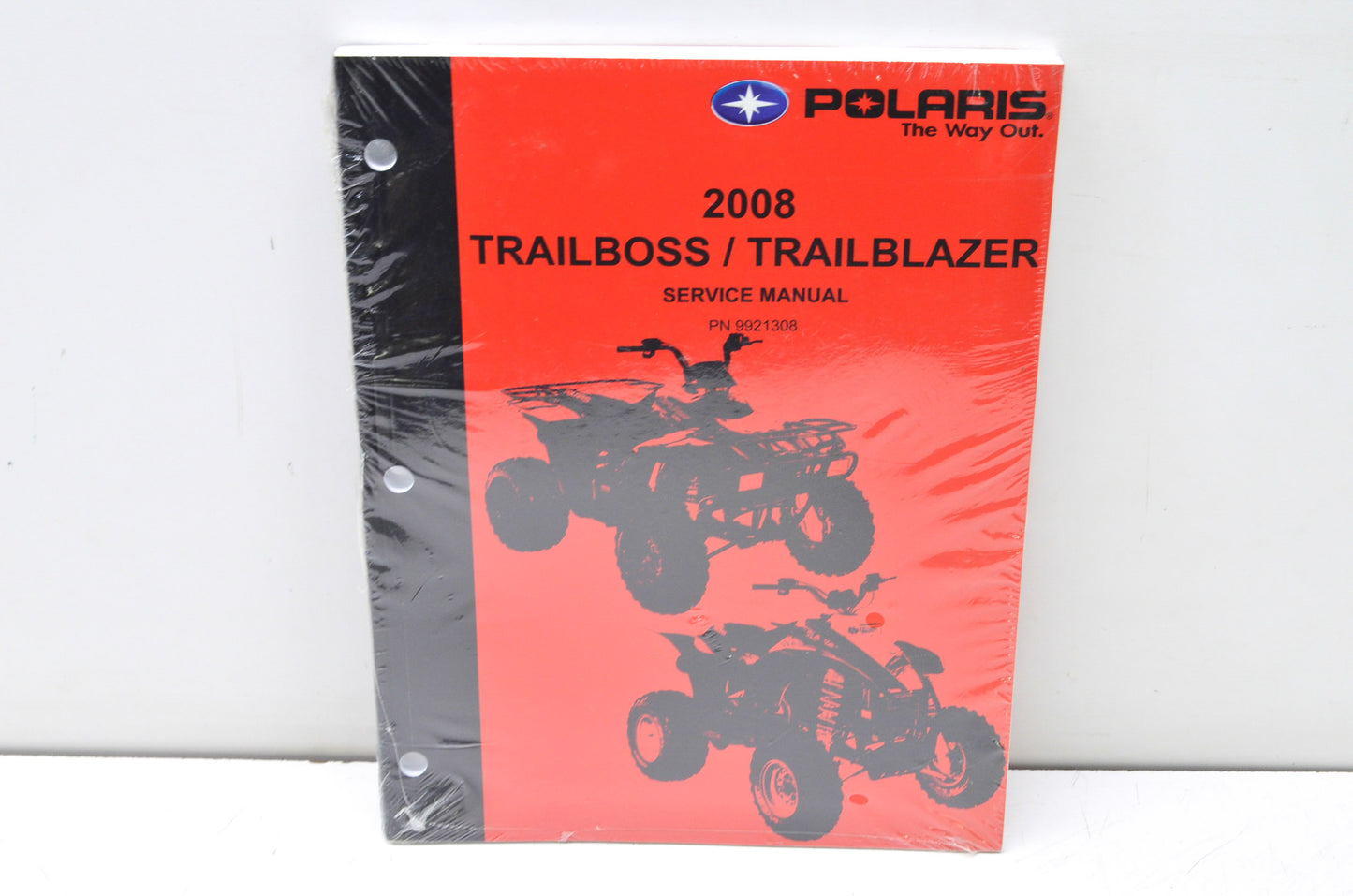OEM Polaris 9921308 Service Manual 08 Trail Boss/T Blazer NOS