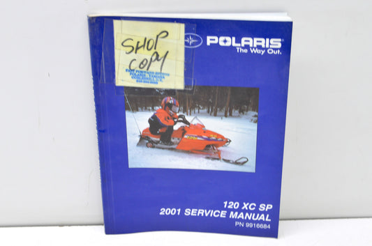 OEM Polaris 9916684 Service Manual 2000-2015 120 Youth