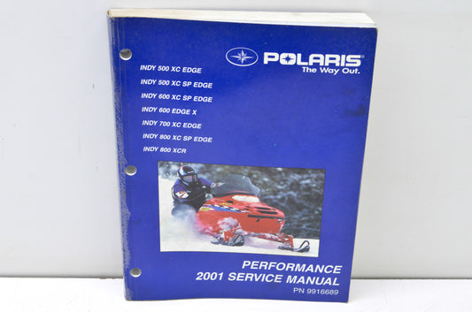 OEM Polaris 9916689 Service Manual 01 Performance,Snow