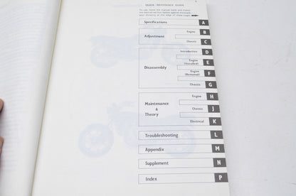 OEM Kawasaki 99924-1015-05 Service Manual KZ1300A/B