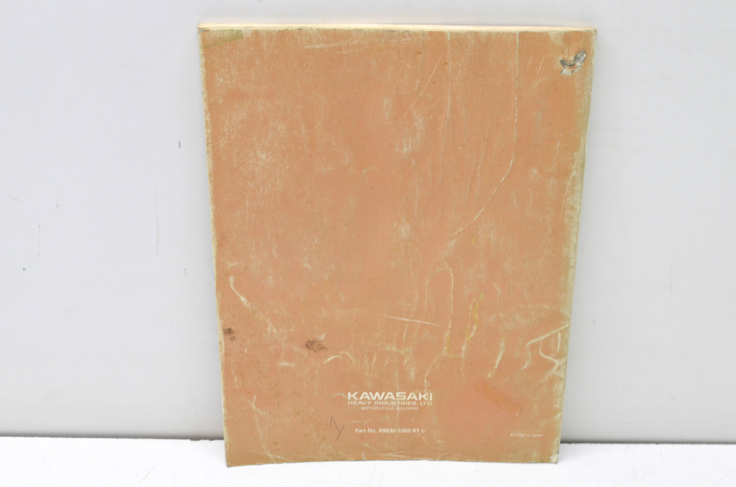 OEM Kawasaki 99930-1002-01 Recognition Manual 79-81
