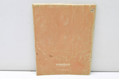 OEM Kawasaki 99930-1002-01 Recognition Manual 79-81