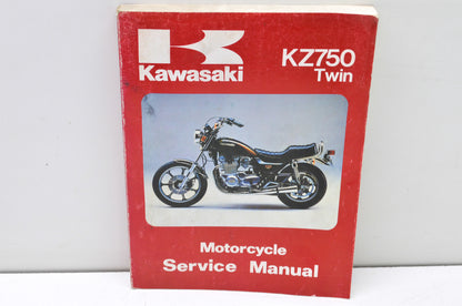 OEM Kawasaki 99924-1013-06 Service Manual KZ750B/G/M