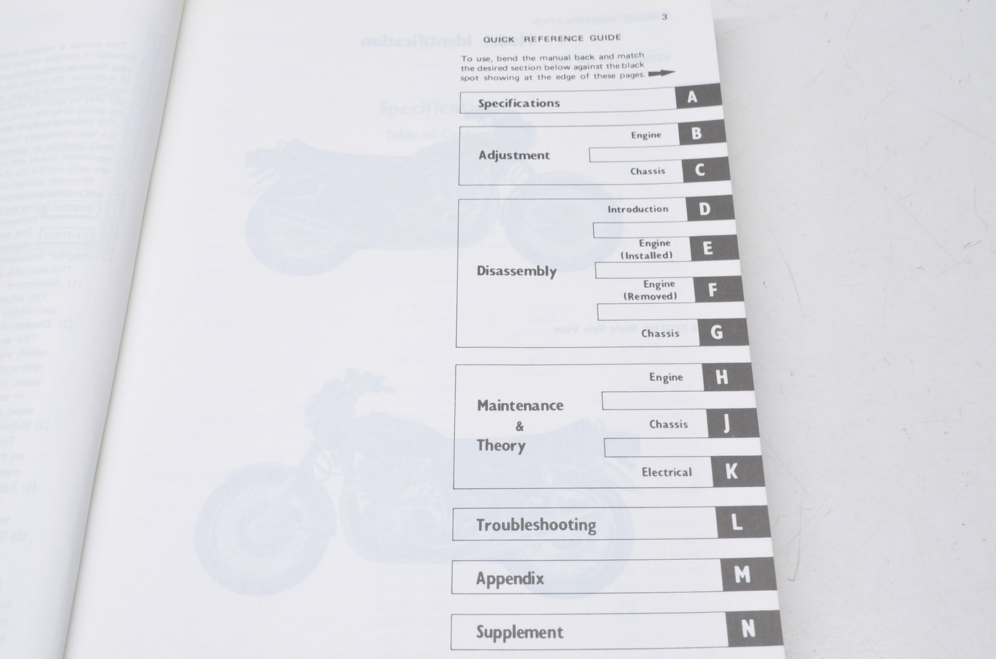 OEM Kawasaki 99924-1013-06 Service Manual KZ750B/G/M