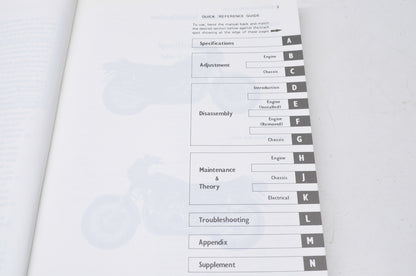 OEM Kawasaki 99924-1013-06 Service Manual KZ750B/G/M