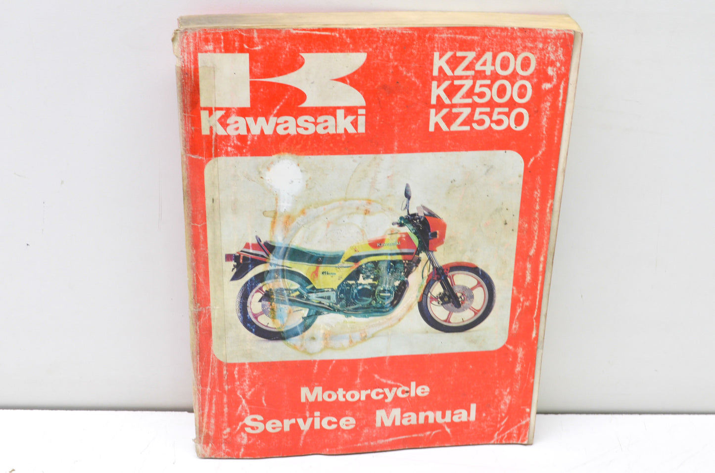 OEM Kawasaki 99924-1018-05 Service Manual KZ550A/C/D/H