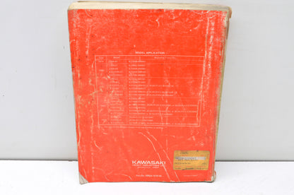 OEM Kawasaki 99924-1018-05 Service Manual KZ550A/C/D/H