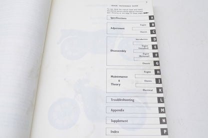 OEM Kawasaki 99924-1018-05 Service Manual KZ550A/C/D/H