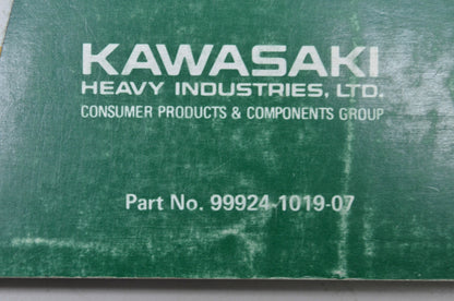 OEM Kawasaki 99924-1019-07 Service Manual KZ/EN305A/B