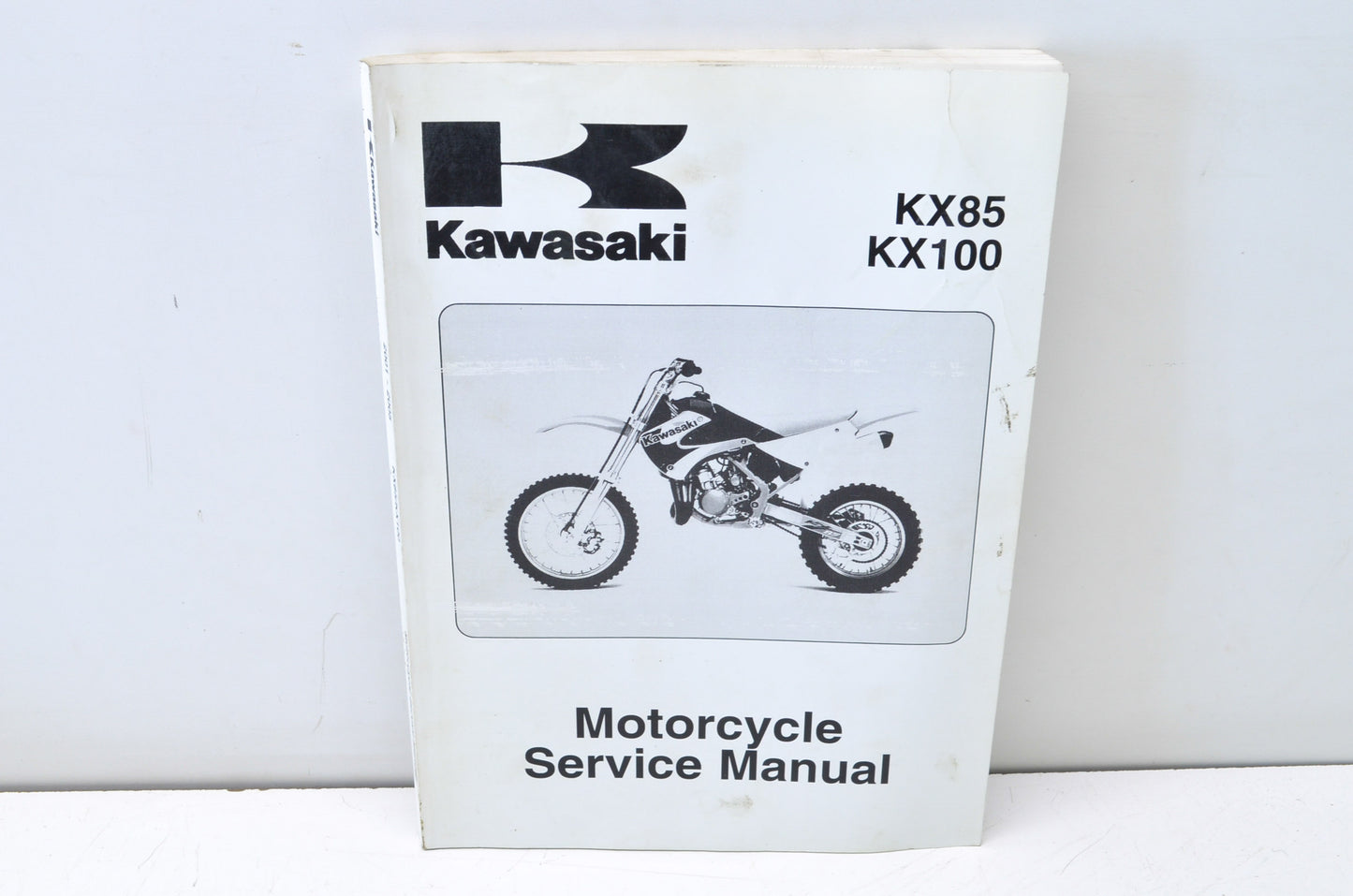 OEM Kawasaki 99924-1265-05 Service Manual KX85A/100D