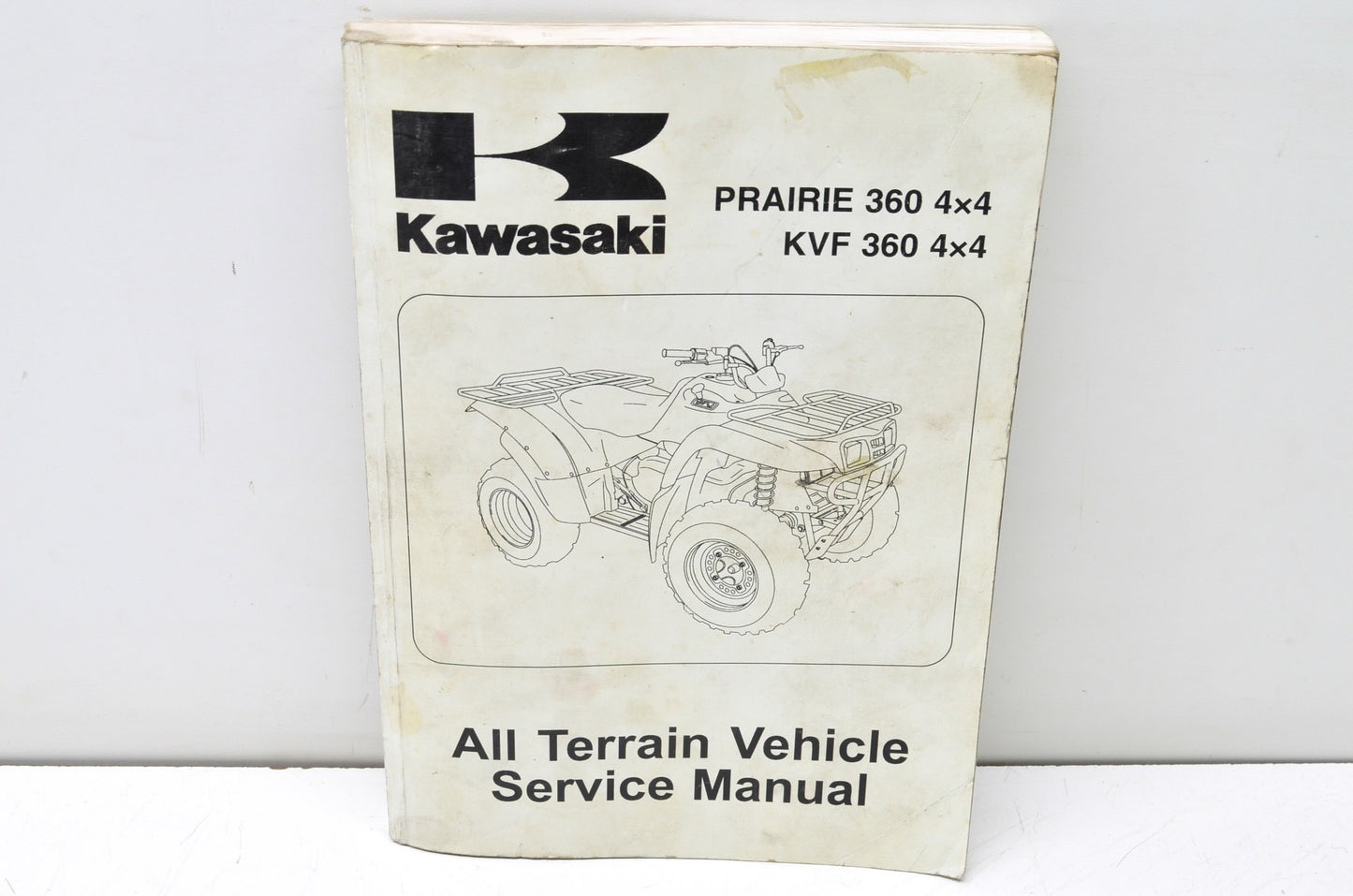 OEM Kawasaki 2003-2005 Prairie 360 4x4, KVF 360 4x4 Service Manual