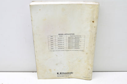 OEM Kawasaki 2003-2005 Prairie 360 4x4, KVF 360 4x4 Service Manual