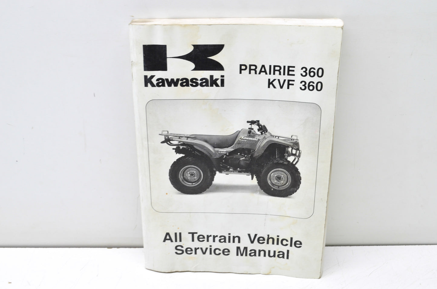 OEM Kawasaki 99924-1302-04 Service Manual KVF360B