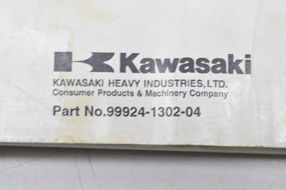 OEM Kawasaki 99924-1302-04 Service Manual KVF360B
